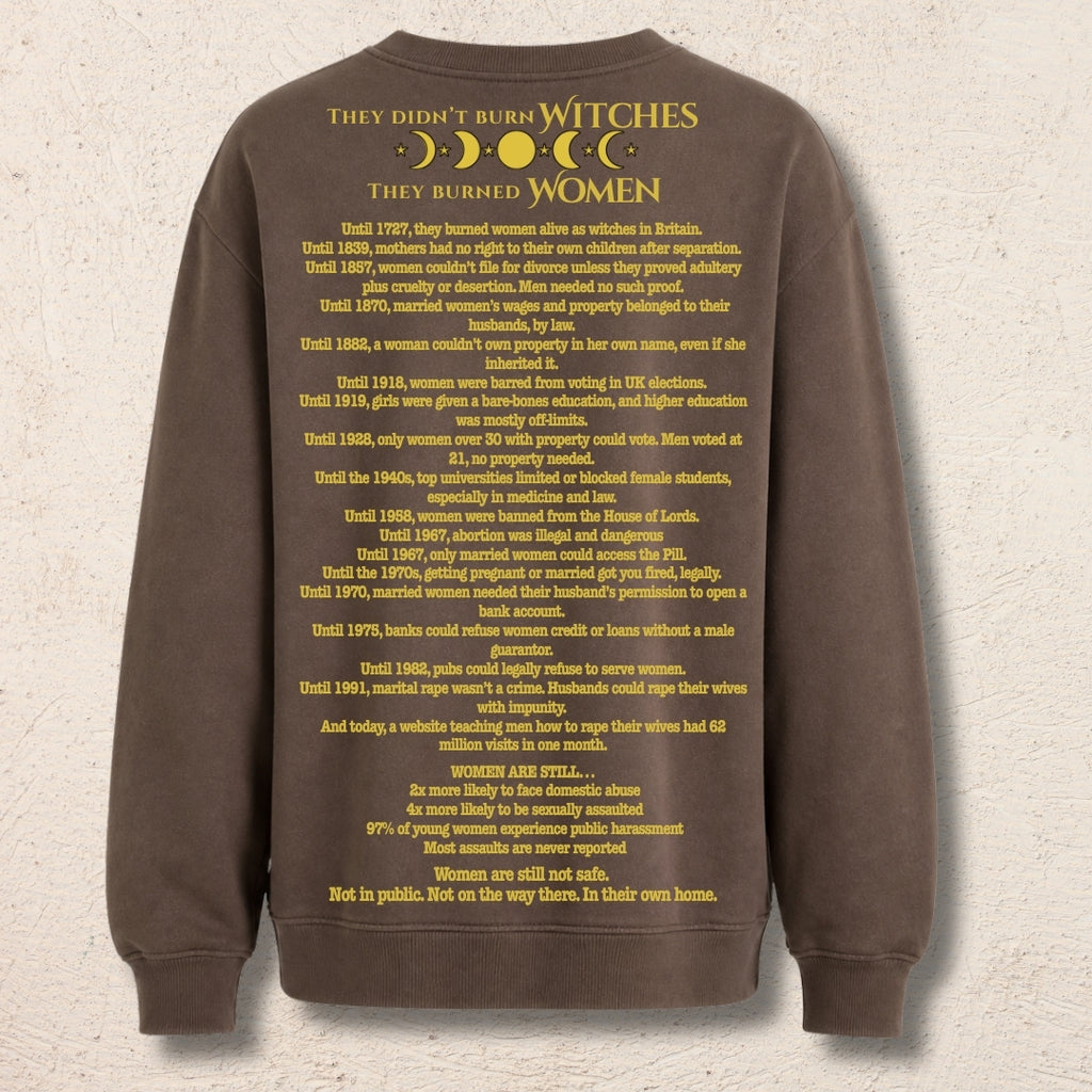 What Are You Angry About? Custom Preloved Protest Brown | 20% to charity