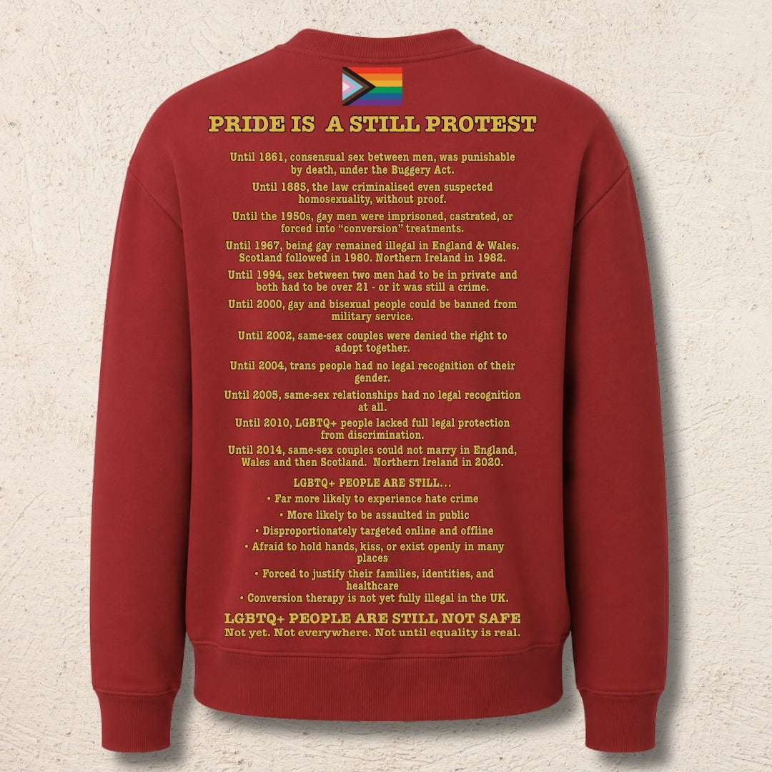 What Are You Angry About? Custom Preloved Protest Wine Red | 20% to charity (Copy)