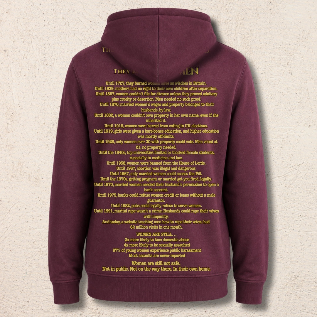 What Are You Angry About? Custom Preloved Protest Hoody | 20% to charity