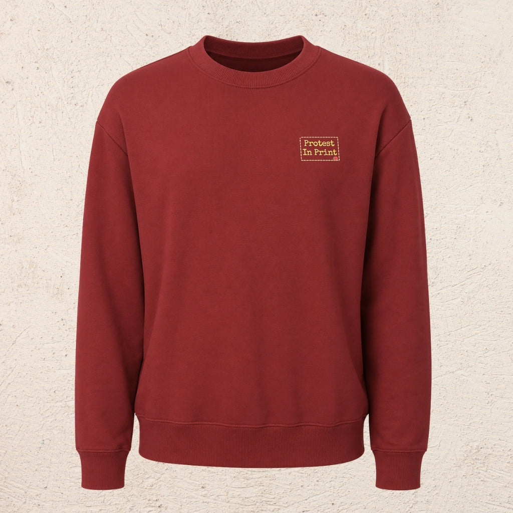 What Are You Angry About? Custom Preloved Protest Wine Red | 20% to charity (Copy)